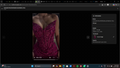 Deep magenta off-shoulder crystal beaded sequin evening gown with embellished bodice