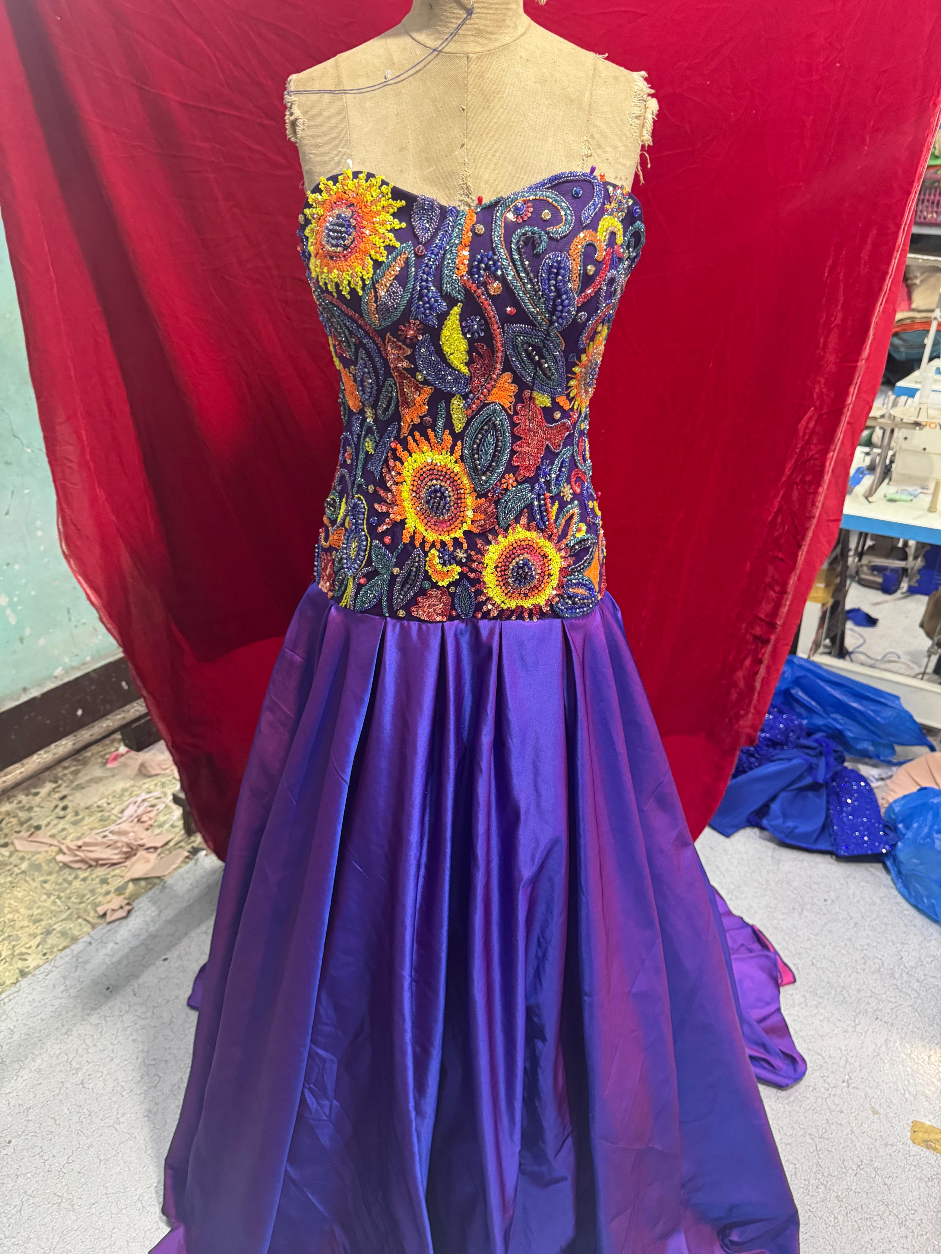 Luxe Birthday Gown – Embellished Celebration Dress for Women